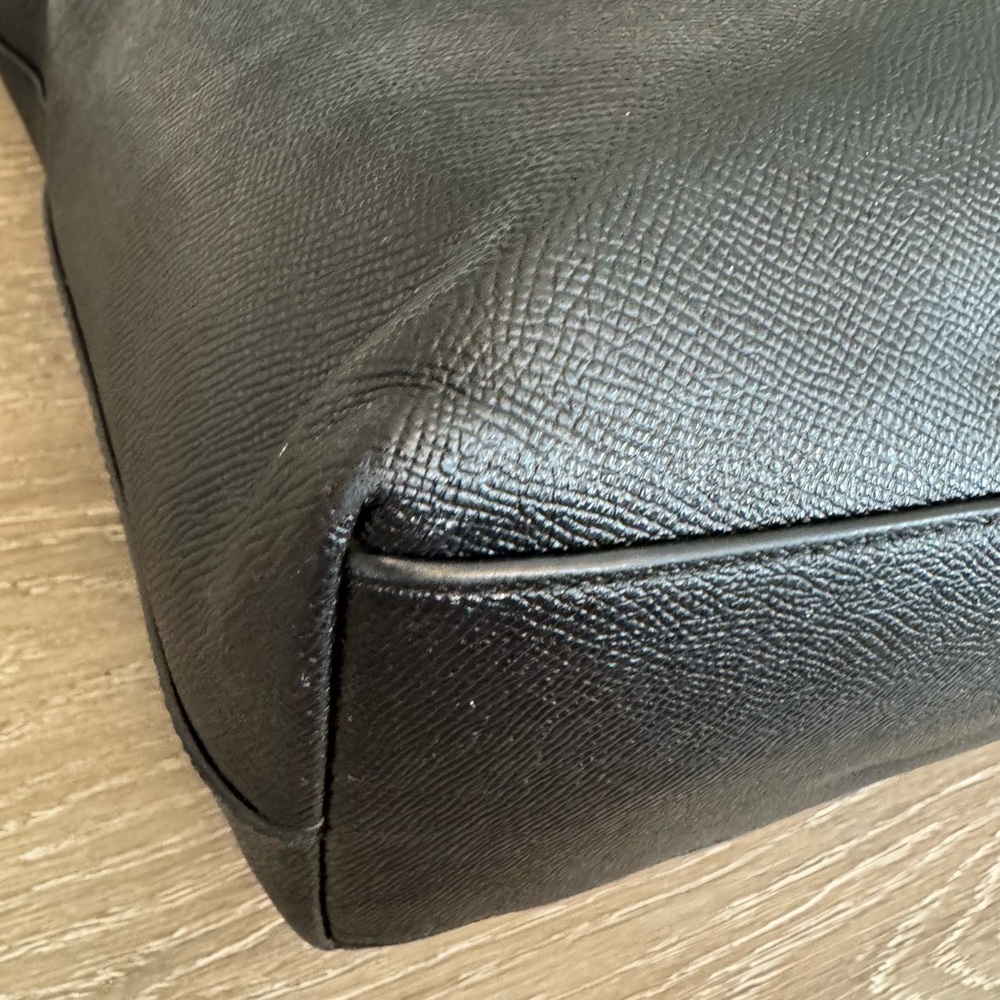 Coach Black Tote with Gold Accents - Picture 15 of 15